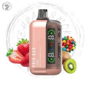 imagem do produto Priv Bar 15K Kiwi Straw Bubble GUM