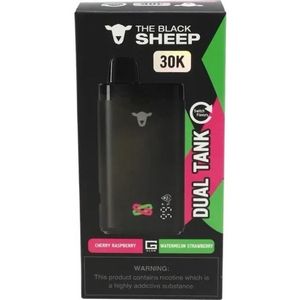 imagem do produto Black sheep Dual Tank 30k Cherry Raspberry / Watermelon Strawberry 