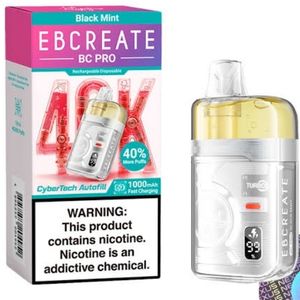 imagem do produto Elfbar Ebcreate pro 2026 40K Black Mint