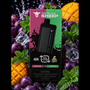 imagem do produto Black Sheep 40K Grape Mango/ Fresh Mint