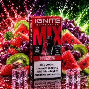 imagem do produto Boost Series MIX Strawberry Grape Ice + Kiwi Watermelon Ice 