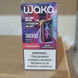 imagem do produto Waka 36.000 Strawberry + Grape fusion blast