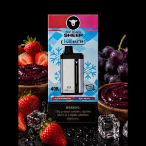 imagem do produto Black Sheep 40K ICE MASTER Açaí Strawberry/Açaí Grape