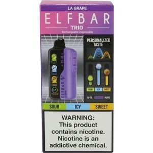 imagem do produto Elfbar TRIO 40K La Grape