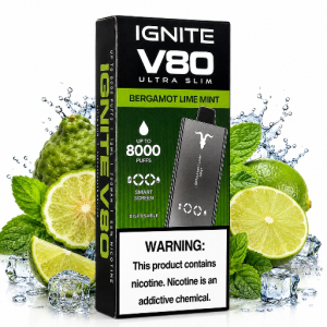 imagem do produto Ignite v80 Ultra Slim Bergamot Lime Mint