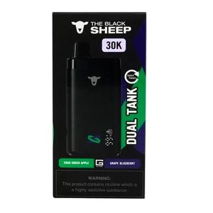 imagem do produto Black sheep Dual Tank 30k Sour Green Apple / Grape Bluebarry
