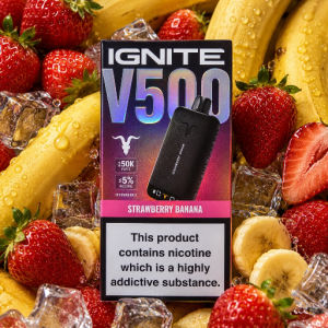 imagem do produto Ignite v500 50k Puffs Strawberry Banana