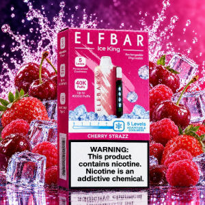 imagem do produto Elfbar ICE King 40k Cherry Strazz