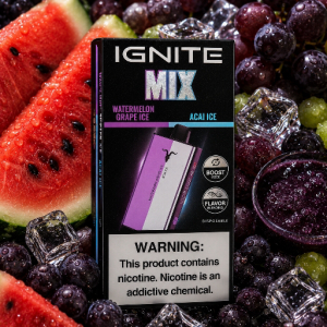 imagem do produto Ignite MIX watermelom Grape ICE / Acai ICE 🍉🍇🍧