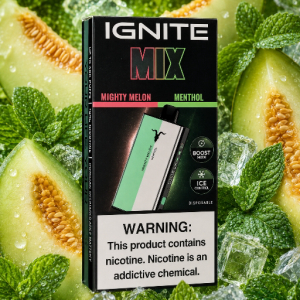 imagem do produto Ignite MIX Mighty Melon / Menthol 🍈🌱