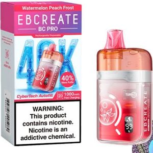 imagem do produto Elfbar Ebcreate pro 2026 40K Watermelon Peach Frost 