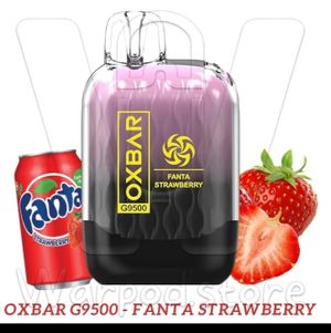 imagem do produto Oxbar 9500 Fanta strawberry 