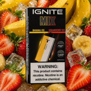 imagem do produto Ignite MIX Banana ice / Strawberry ICE 🍌🍓
