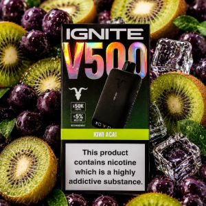 imagem do produto Ignite v500 50k Puffs Kiwi Açaí