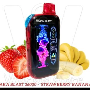 imagem do produto Waka 36.000 Strawberry Banana 