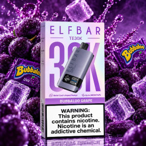imagem do produto Elfbar TE30k Bubbaloo Grape