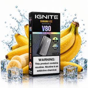 imagem do produto Ignite v80 Banana Ice 🍌