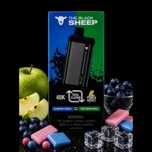 imagem do produto Black Sheep 40K Blueberry Bubble/ Sour Green Apple