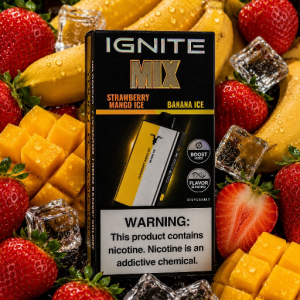 imagem do produto Ignite MIX Strawberry Mango ICE/ Banana ICE 🍓🥭🍌