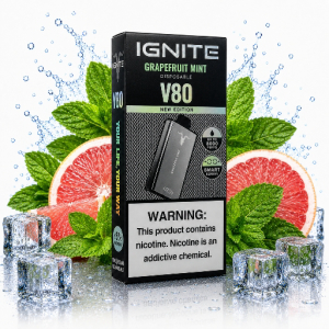 imagem do produto Ignite v80 Grapefruit Mint 🍊❄️