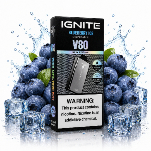imagem do produto Ignite v80 Blueberry ice 🫐❄️