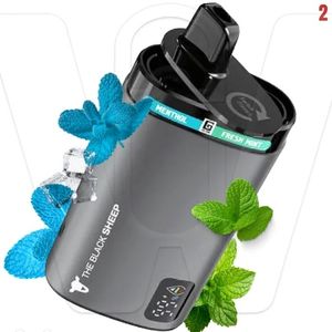 imagem do produto Black Sheep Dual Tank 30k Menthol / Fresh Mint
