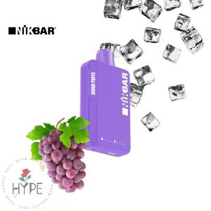 imagem do produto Nikbar 10.000 puffs Grape Ice 