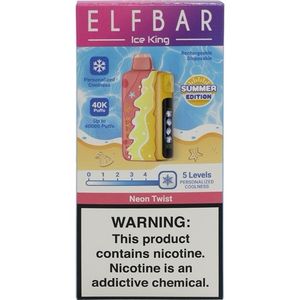 imagem do produto Elfbar Ice King 40k Summer Edition Neon Twist