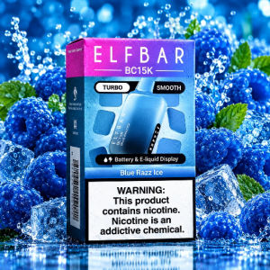 imagem do produto Elfbar 15k Blue Razz Ice