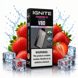 imagem do produto Ignite v80 Strawberry Ice 🍓❄️