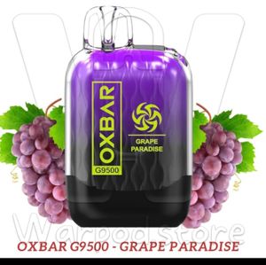 imagem do produto Oxbar 9500 Grape paradise