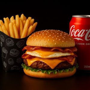 imagem do produto 🍟 Combo Fritas Mundel + Refri 350ml 🥤