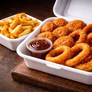 imagem do produto Fritas , Nuggets e Onions rings