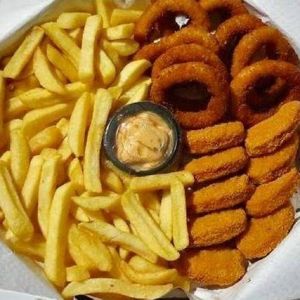 imagem do produto Fritas , Nuggets e Onions rings 