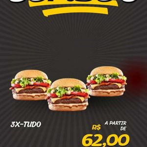 imagem do produto Combo 6= ( 3 lanches)