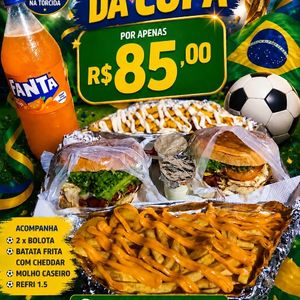 imagem do produto Combo Casal + Refri 1.5L