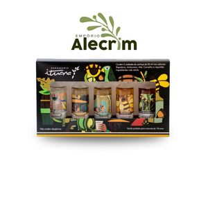 imagem do produto Kit 5 Miniaturas Linha Premium 50ml 