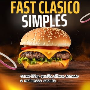 imagem do produto Fast clássico simples 