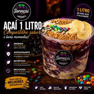 imagem do produto AÇAÍ 1 LITRO
