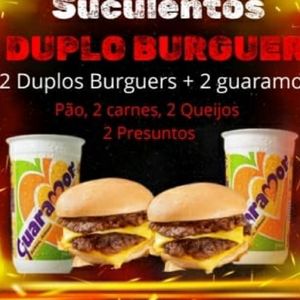 imagem do produto Promoção duplo burguer “Vão 2 guaramor”