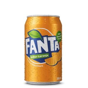 imagem do produto Fanta laranja lata 350ml