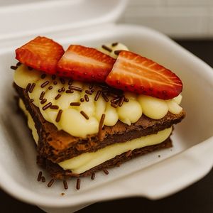 imagem do produto Brownie de Ninho com Morango