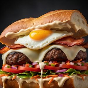 imagem do produto Baguete mega bacon 