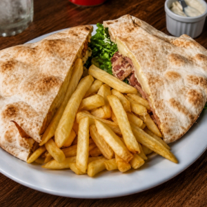 imagem do produto Beirute de carne artesanal+ batata frita