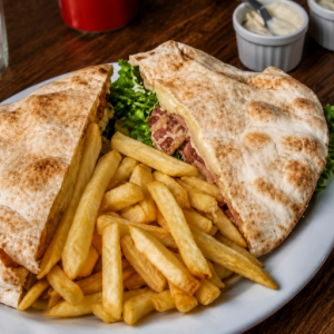 imagem do produto Beirute de costela + batata frita