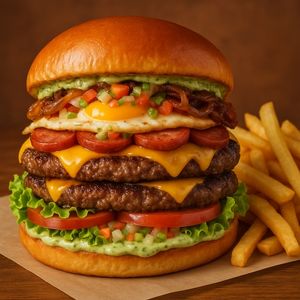 imagem do produto Calabresa master + batata frita 