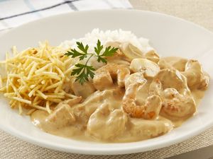 imagem do produto Strogonoff de camarão cremoso