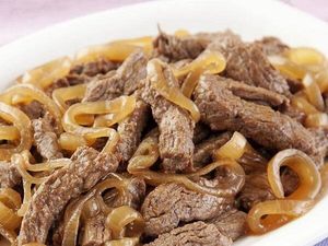 imagem do produto Picadinho de contra filé acebolado 