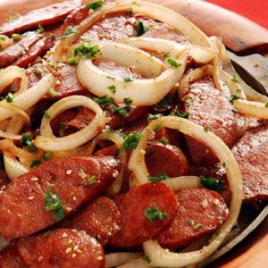 imagem do produto Linguiça calabresa acebolada 