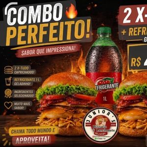 imagem do produto Combo 2 X tudo + refrigerante 1 l